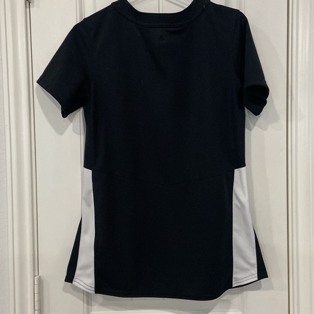 Adidas Black and White V-Neck Jersey in great condition